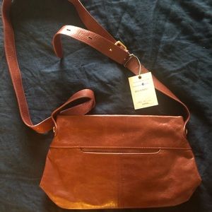 Hobo crossbody Mahogany NWT